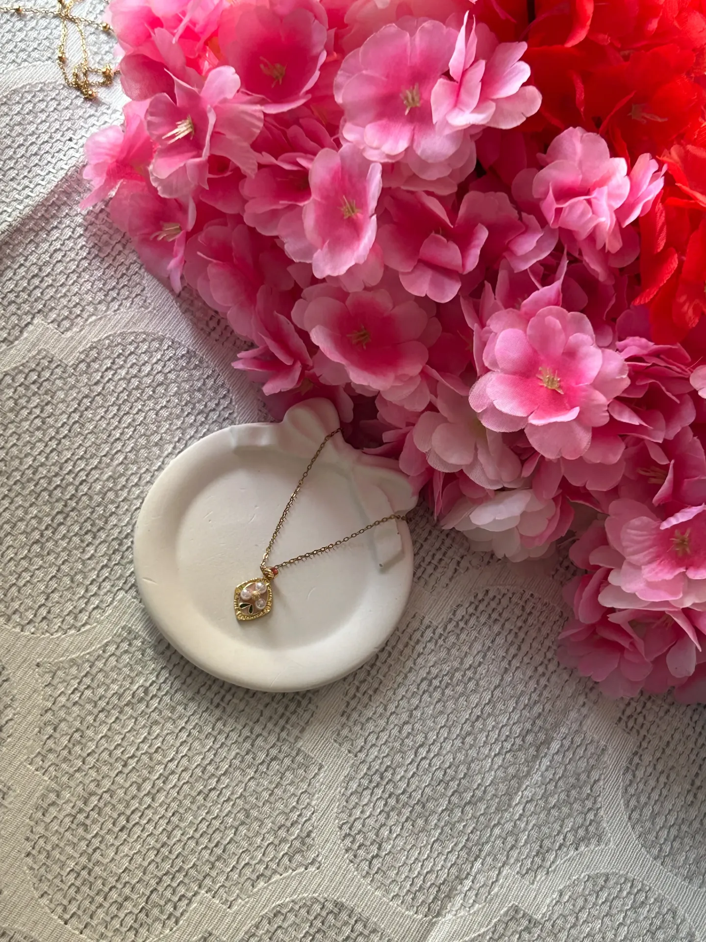 [CH-008] Pearl Bud Chain