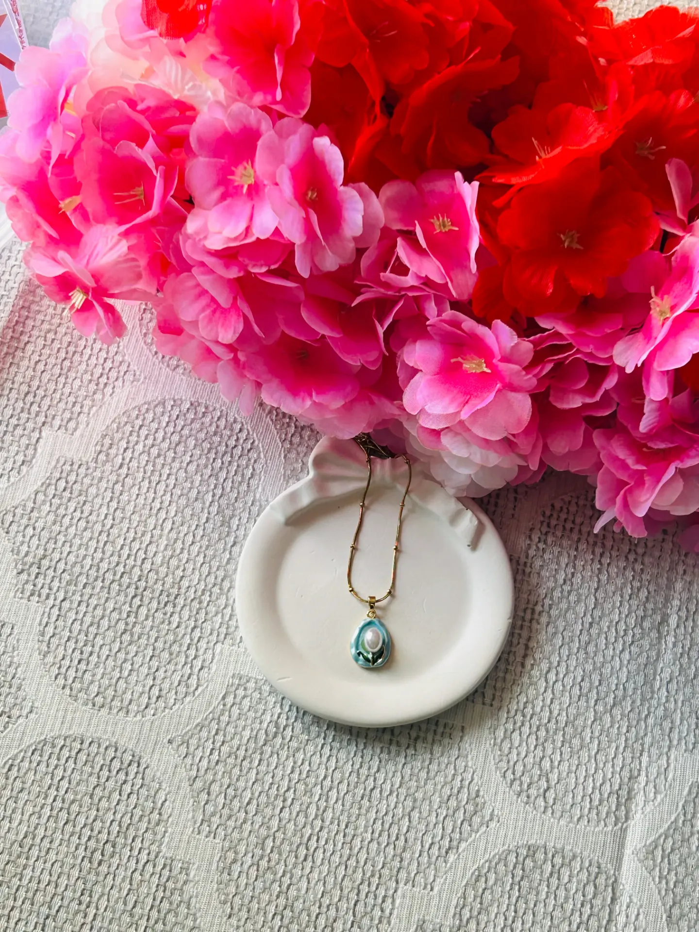 [CH-030] Tulip Oval Chain